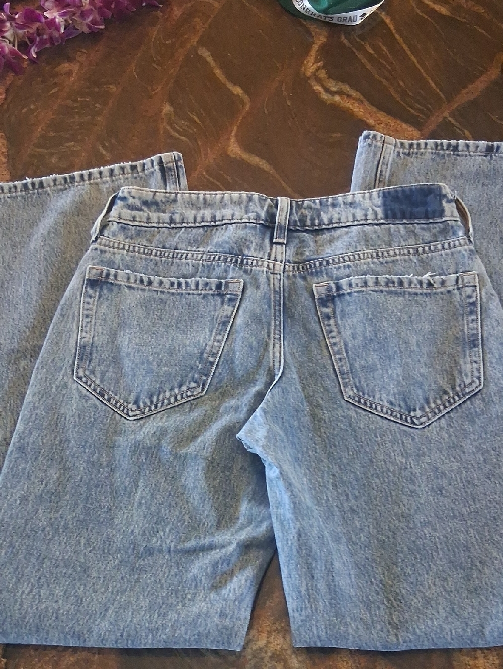 Hollister Low-Rise Baggy Light Blue Denim Jeans - Picture 3 of 3